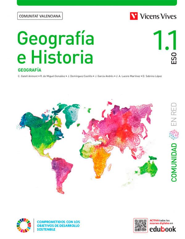GEOGRAFIA E HISTORIA 1 (1.1-1.2) VC (CER) - 9788468288253