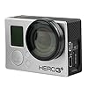 CamKix Telaio Compatibile con GoPro Hero 4 Black e Silver 3 e 3+ / USB, HDMI - Custodia Leggera e Compatta - Vite a Galletto/Montatura Cavalletto/Copriobiettivo in Gomma/Filtro Protettivo #4