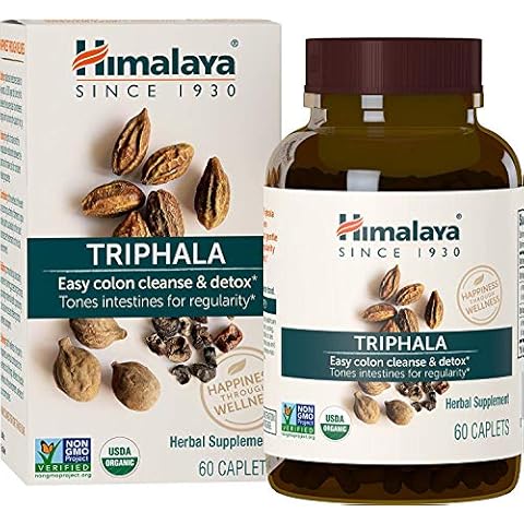 Himalaya Herbal Triphala EF 60 Caplets, 60 g Cover