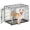 MidWest Homes for Pets Midwest Life Stages Zusammenklappbare Hundebox mit Zwei Türen, 60,96 x 45,72 x 53,34 cm