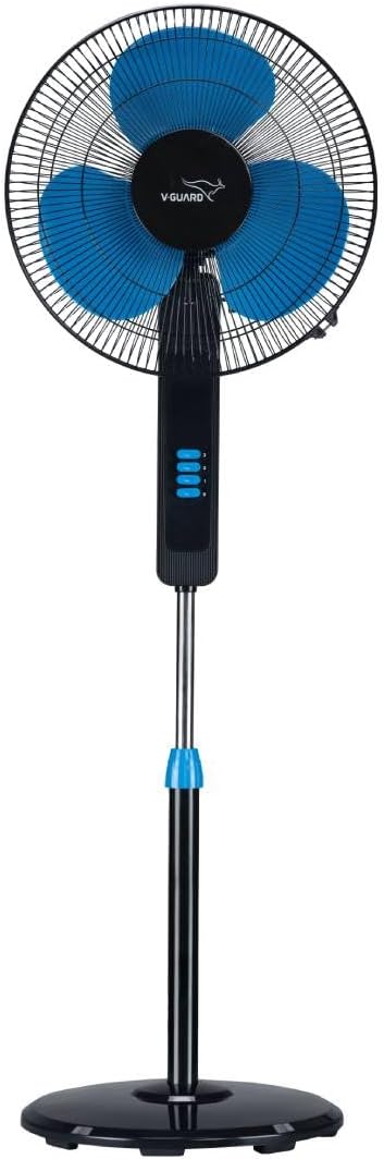 Esfera STS Plus Neo Pedestal Table Fan | Versatile 2-In-1 Operation | 1350 RPM Motor | Customisable Tilt And Oscillation Control | Blue Black | 40 cm (400mm)