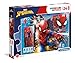 Clementoni- Supercolor Puzzle-Spider Man-24 Pezzi Maxi, Multicolore, 28507