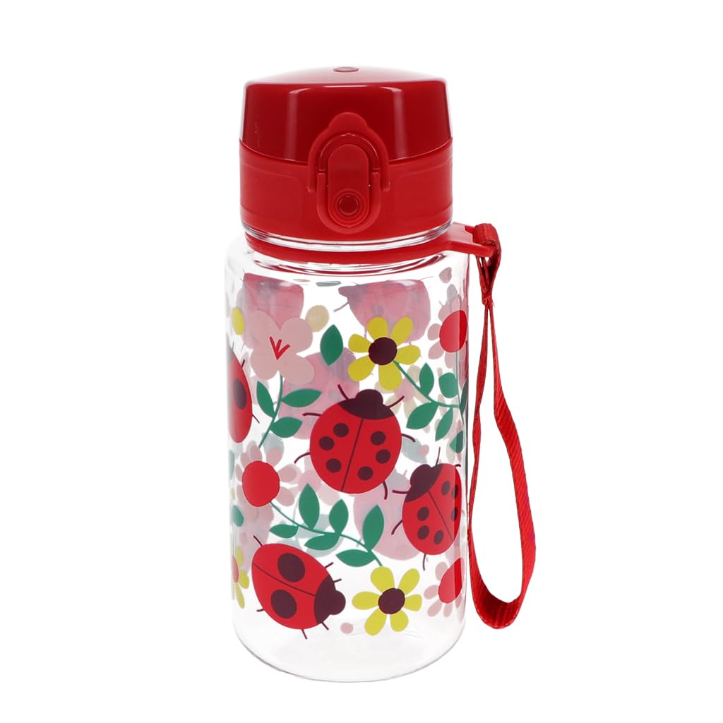 Rex London Children's Sports Bottle 450Ml - Ladybird