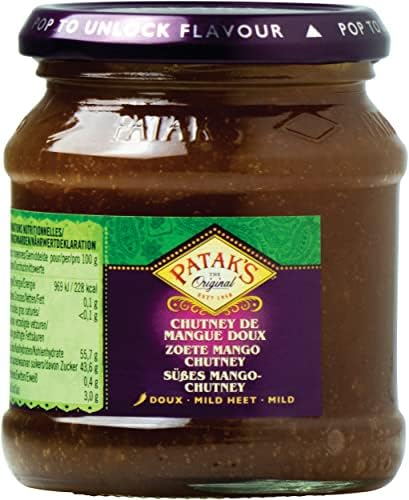 Patak's Mango Chutney, Sweet 12 oz