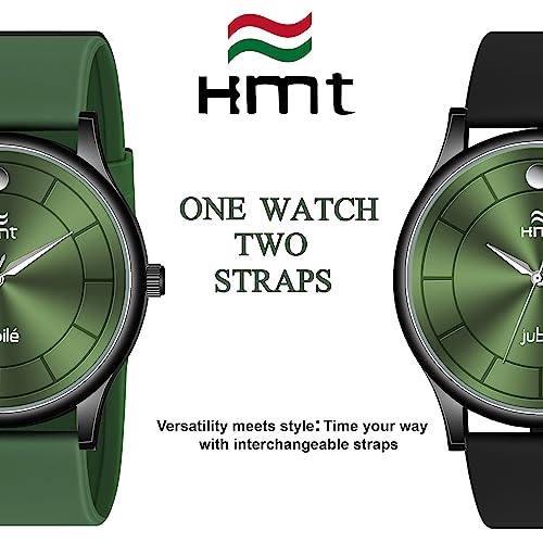 Buy hamt Analog Green Dial Watch with Interchangeable Straps for Men