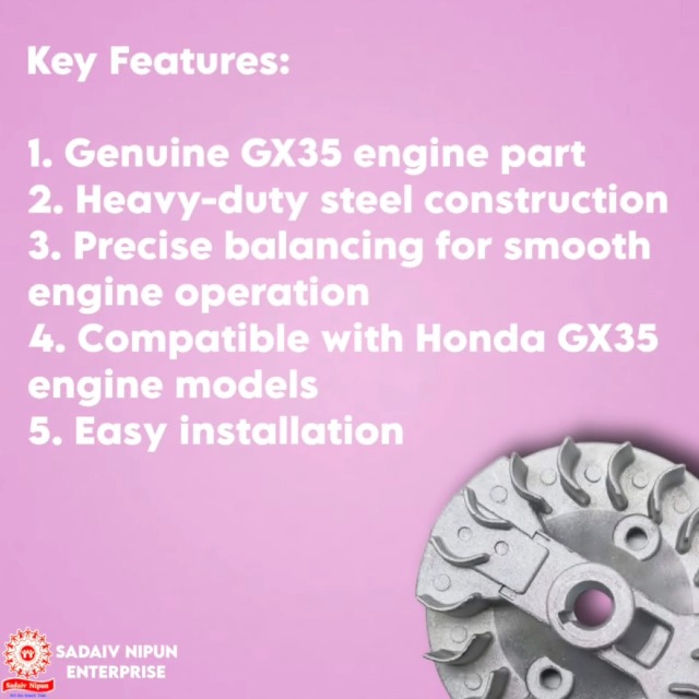 GT Shakti GX35 Flywheel Fly Wheel Magnetic Flywheel Fit for GX35