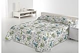 Colcha fina de verano (grosor aproximado al doble de una sábana) colcha decorativa, ideal para sustituir las prendas de abrigo
