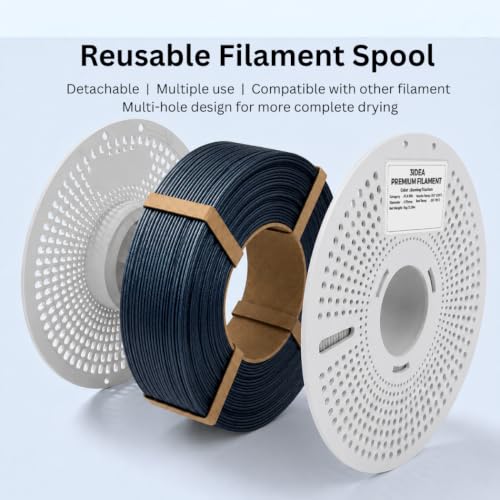 Image of 3IDEA PLA Chameleon 3D Printer Filament 1.75mm, Burning Titanium, 1KG with Reusable Spool, Color-Shifting Finish, Dimensional Accuracy ±0.02mm, Premium PLA for Smooth & Consistent Printing