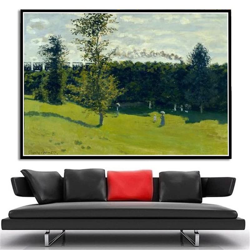 クロード・モネ、 ファイル:Claude Monet - Cliff Walk at Pourville - Google Art