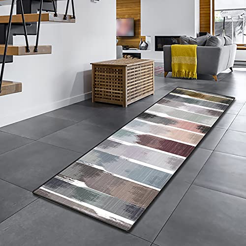 Amazpro Tapis de Couloir 40x140cm, Grand Tapis De Couloir, Antidérapant Lavable Extra Doux Tapis Doux au Toucher pour Intérieur Séjour Chambre Couloir Cover
