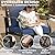 SunloungeCo 4-Piece Patio Furniture Set, Wider Outdoor Metal Seating Sofa with High Back & Loveseat, Coffee Table, All Weather Metal Conversation Set for Backyard, Poolside, Deck-Navy