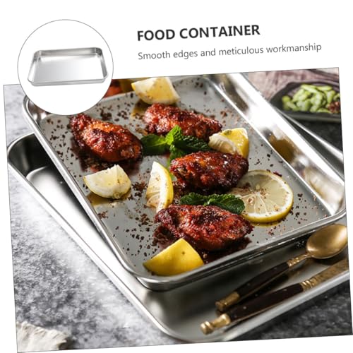 Plat cuisson réutilisable pour four résistant en inox - 8
