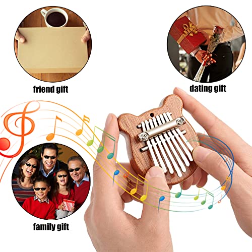 Marimba De Percussion De Doigt Une Pièce Mini Kalimba 8 Touches Mini Kalimba 8 Touches Pouce Cet Élégant Piano Kalimba… - Les Beatles, Paul McCartney, John Lennon, RIngo Starr, George Harrison Marimba De Percussion De Doigt Une Pièce Mini Kalimba 8 Touches Mini Kalimba 8 Touches Pouce Cet Élégant Piano Kalimba… – Image 8