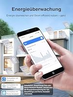 EIGHTREE Zigbee Steckdose mit Stromverbrauchsmessung, 16A, Sprachsteuerung, Zeitplan & Timer, Zigbee Hub erforderlich, Zigbee Smart Steckdose kompatibel mit Home Assistant, SmartThings, Alexa – Ansicht 5