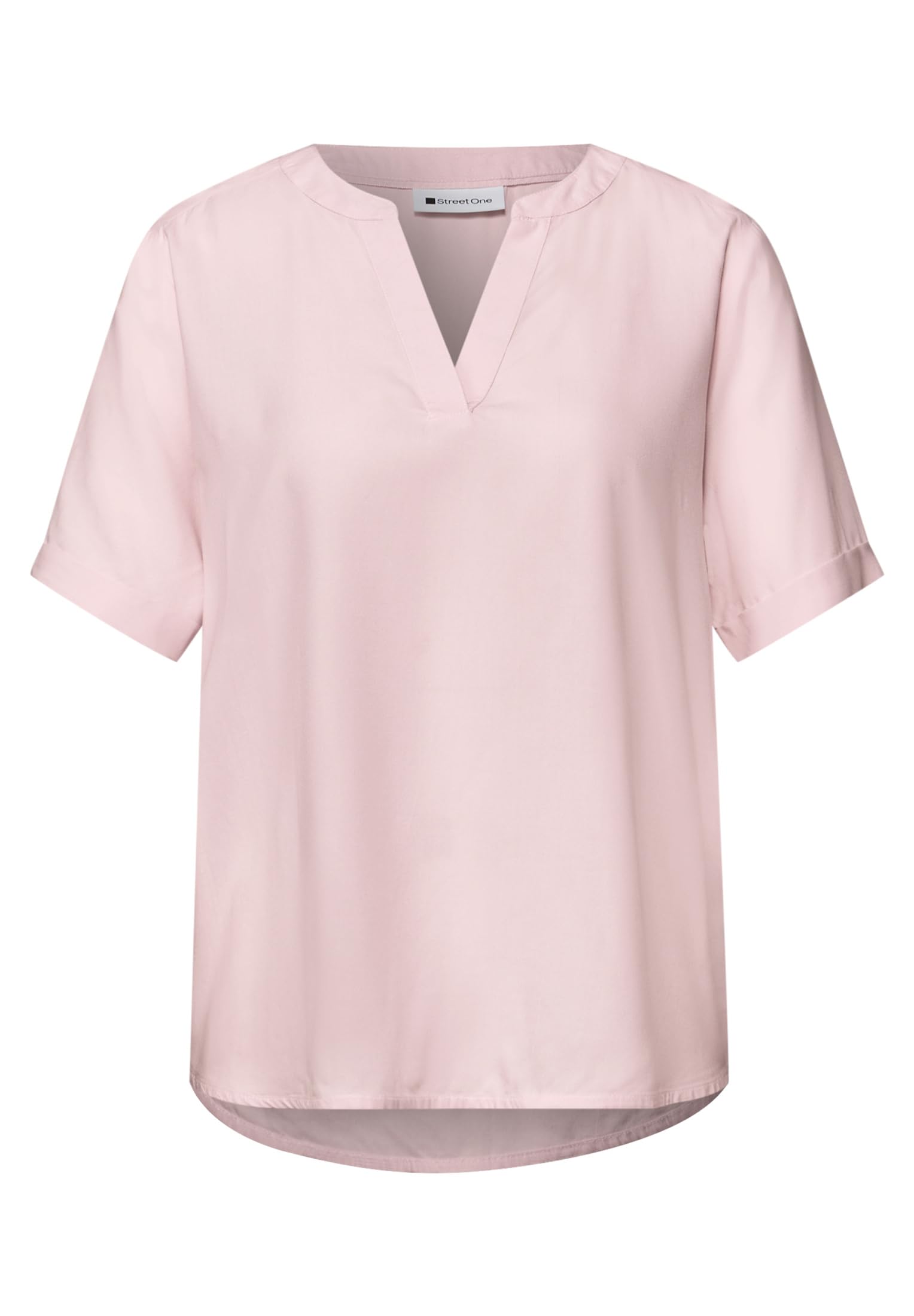Street One Kurzarm Bluse mit Turn-Up