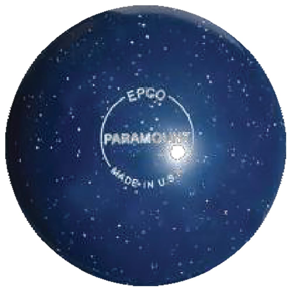 Bowlerstore Products EPCO Duckpin Bowling Ball - Single - Speckled House Ball - Blue (5 inch- 3lbs. 8 oz.) 1 Ball