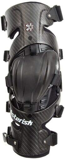 Asterisk Carbon Cell 1 Knee Braces-M