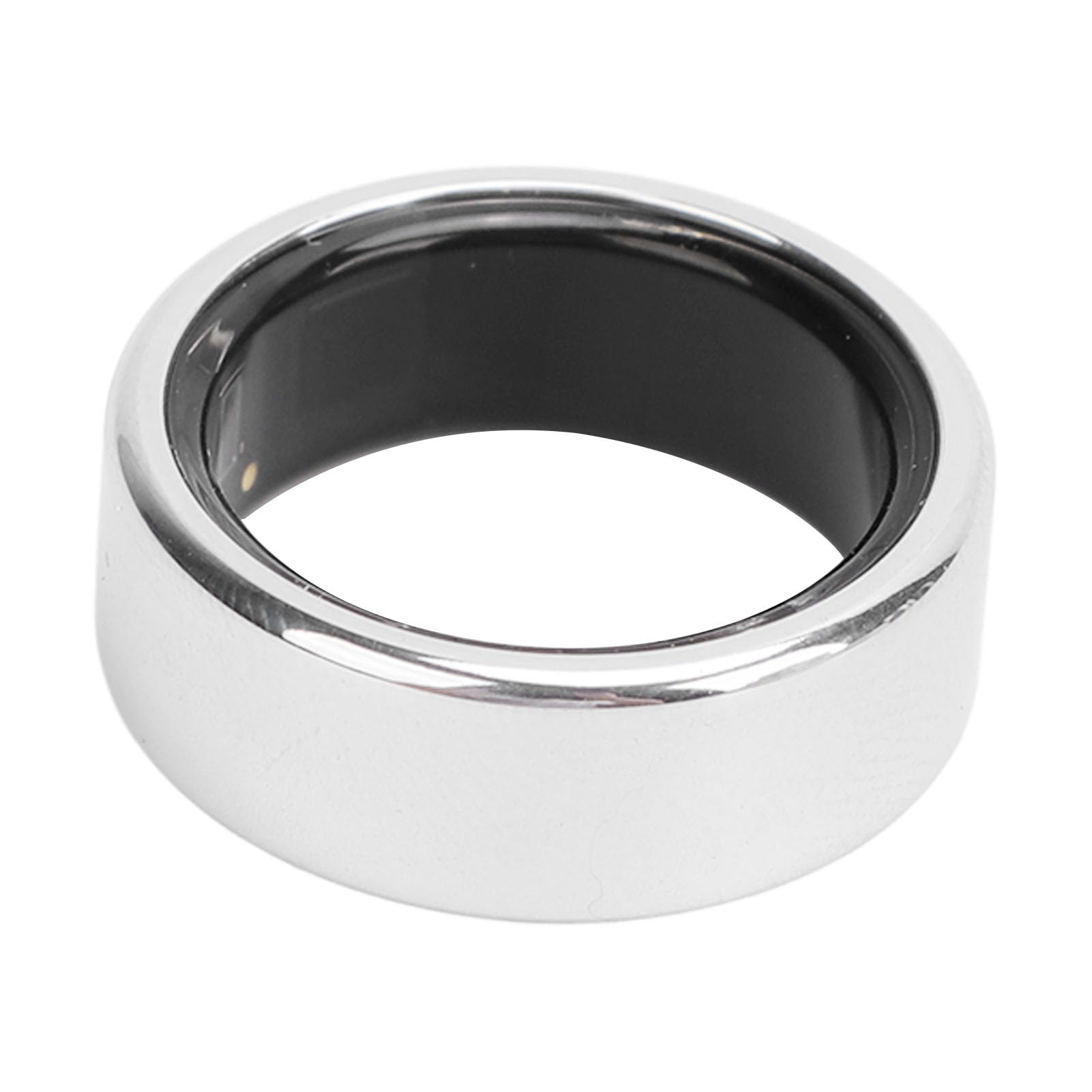 Rastreador de Ejercicios con Anillo Inteligente, Monitoreo del Sueño, Anillo Inteligente Portátil Plateado para Mujeres, Regalo de Cumpleaños