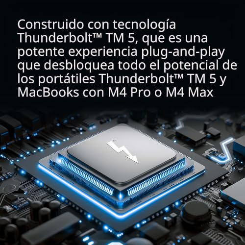 Thunderbolt 5 Estación de Acoplamiento Kensington SD5000T5 EQ 140W K35201NA 7