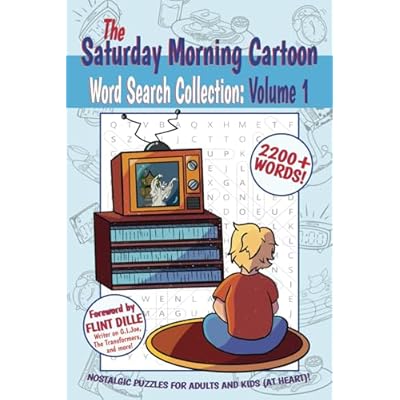 The Saturday Morning Cartoon Word Search Collection: Volume 1: Nostalgic Puzzles for Adults and Kids (at Heart)!