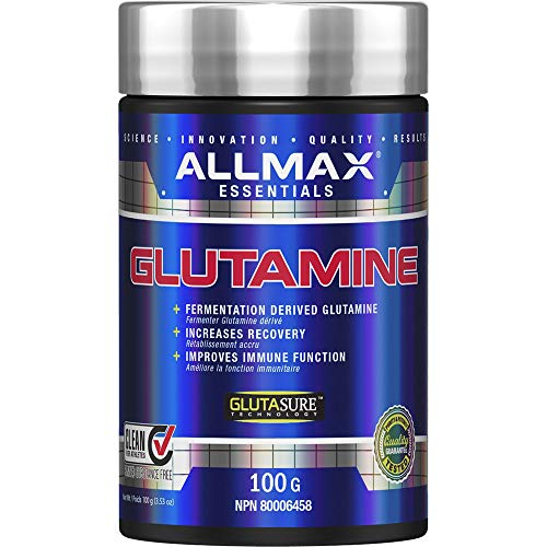 ALLMAX Nutrition - Glutamine Powder - 100% Pharmaceutical Grade - 100 Gram (665553112916)