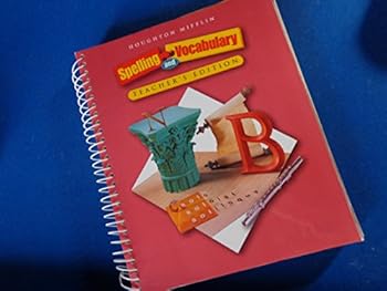 Paperback Houghton Mifflin Spelling and Vocabulary: Teacher's Edition Level 8 2004 Book