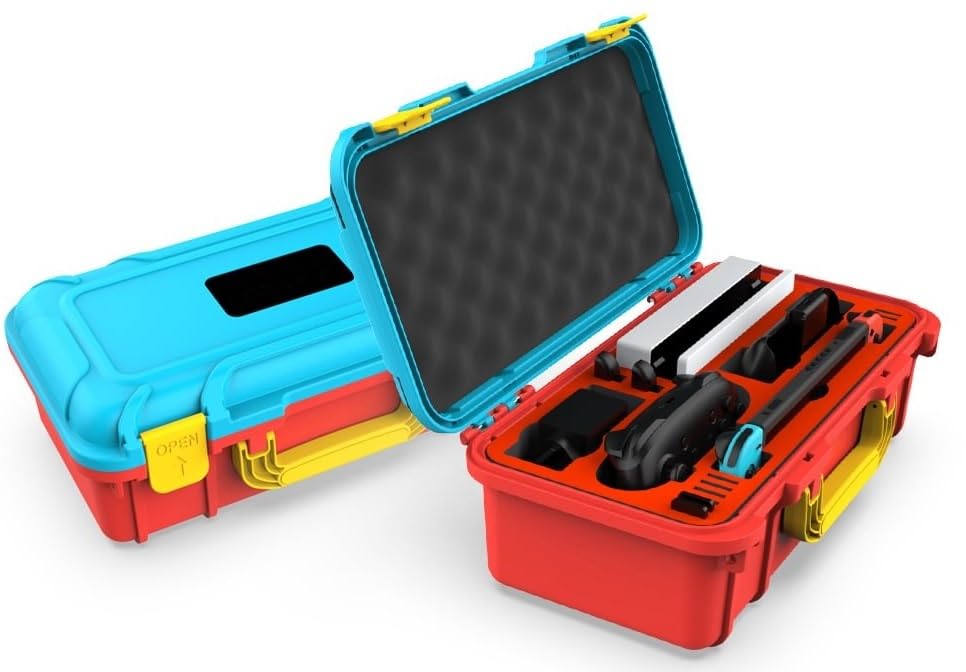 TMG Switch Carrying Travel Case Compatible with Nintendo Switch/Switch OLED, Hard Shell Deluxe Waterproof Case for Nintendo Switch Console (B0CLYMF9JV) Amazon Price History, Amazon Price Tracker