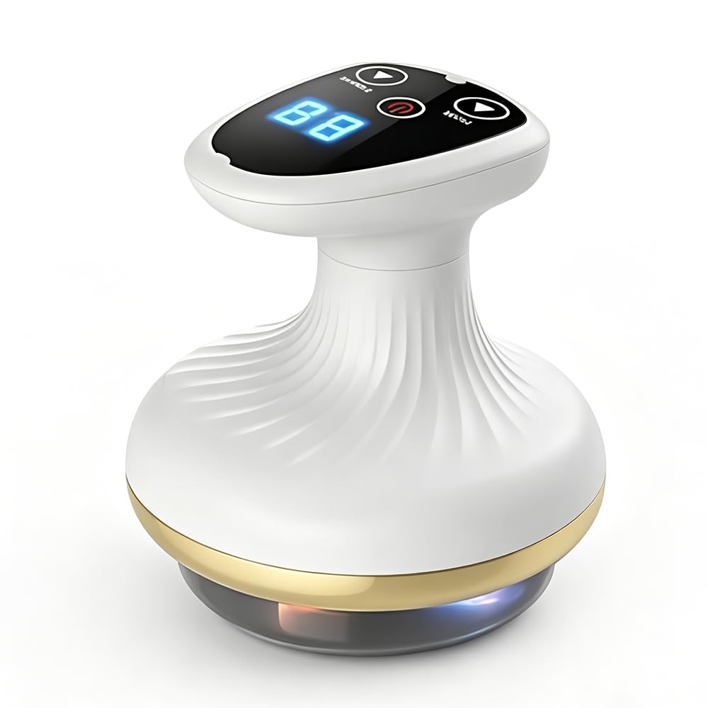 Vacuvia Masajeador Anticelulitico, HOVCEH 4 en 1 Masajeador Anticelulitico Reductor con Calor, 9 Modos Vacum Vacuvia Maquina Celulitis para Celulitis en Abdomen, Cintura y Brazos