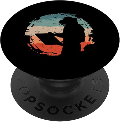 Bee Lover Beekeeping Accessories Sunset Beekeeper PopSockets Standard PopGrip