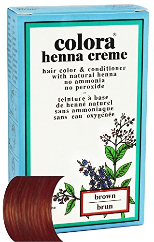 Colora Henna Creme Hair Color Brown 2 Ounce (59ml) (2 Pack)