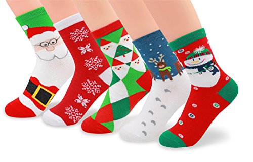 V28® Women's Cute Socks with Owls Pandas Tigers Foxes Various Pattern Mixed Colors