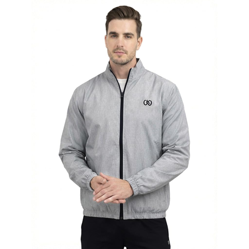 KWINGS Sports Jacket for Men | Regular Fit Stand Up Collar Zip Closure Casual Sweatshirt | Regular Wear, Travel Jacket | Mens Full Sleeve Stylish Winter Jacket-image-19