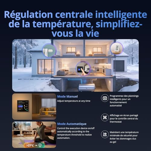 Panneau de Contrôle SONOFF NSPanel Pro Hub Zigbee Gris - 6