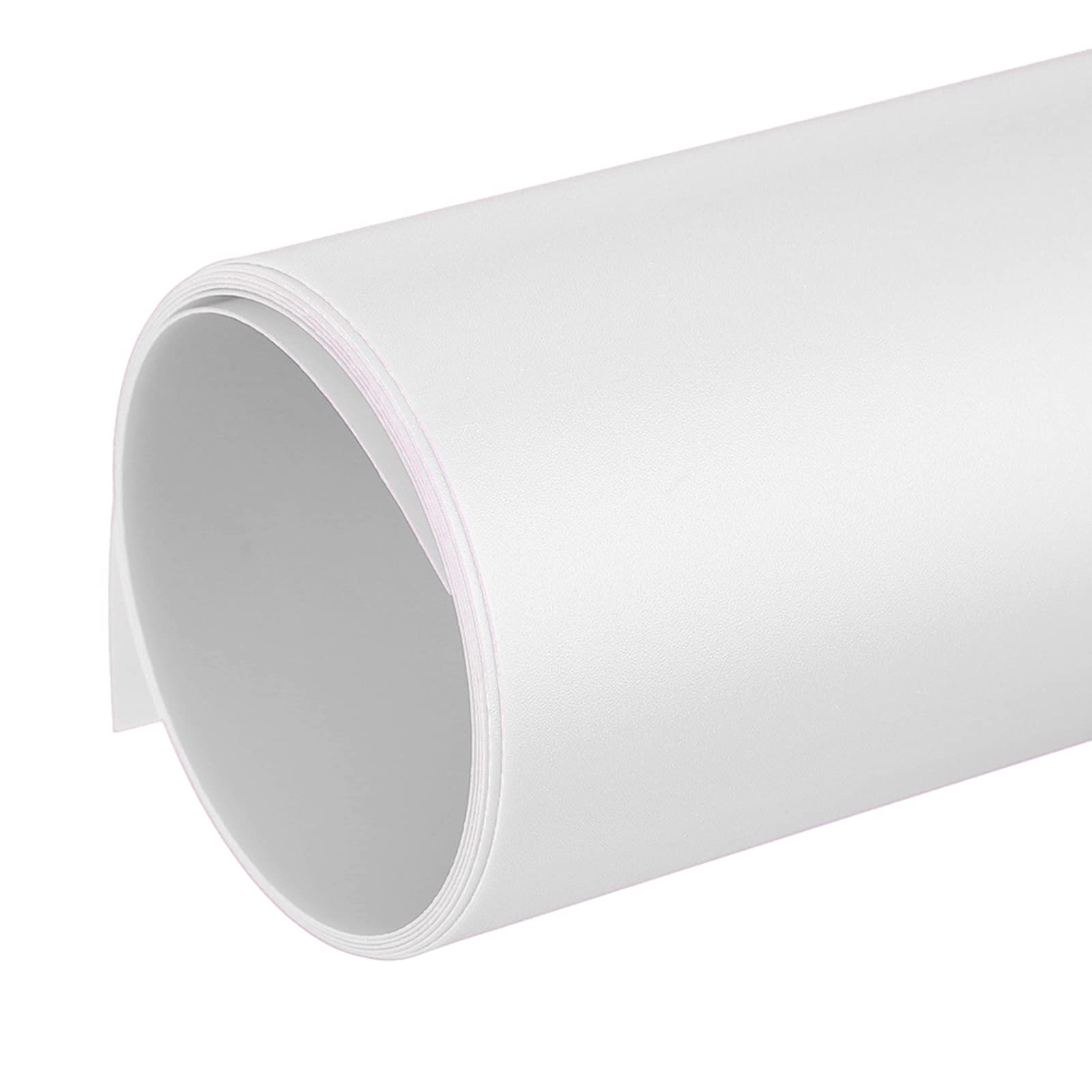 ciciglow Fond en PVC Givré 120x60cm, Plaque Photographie, Blanc