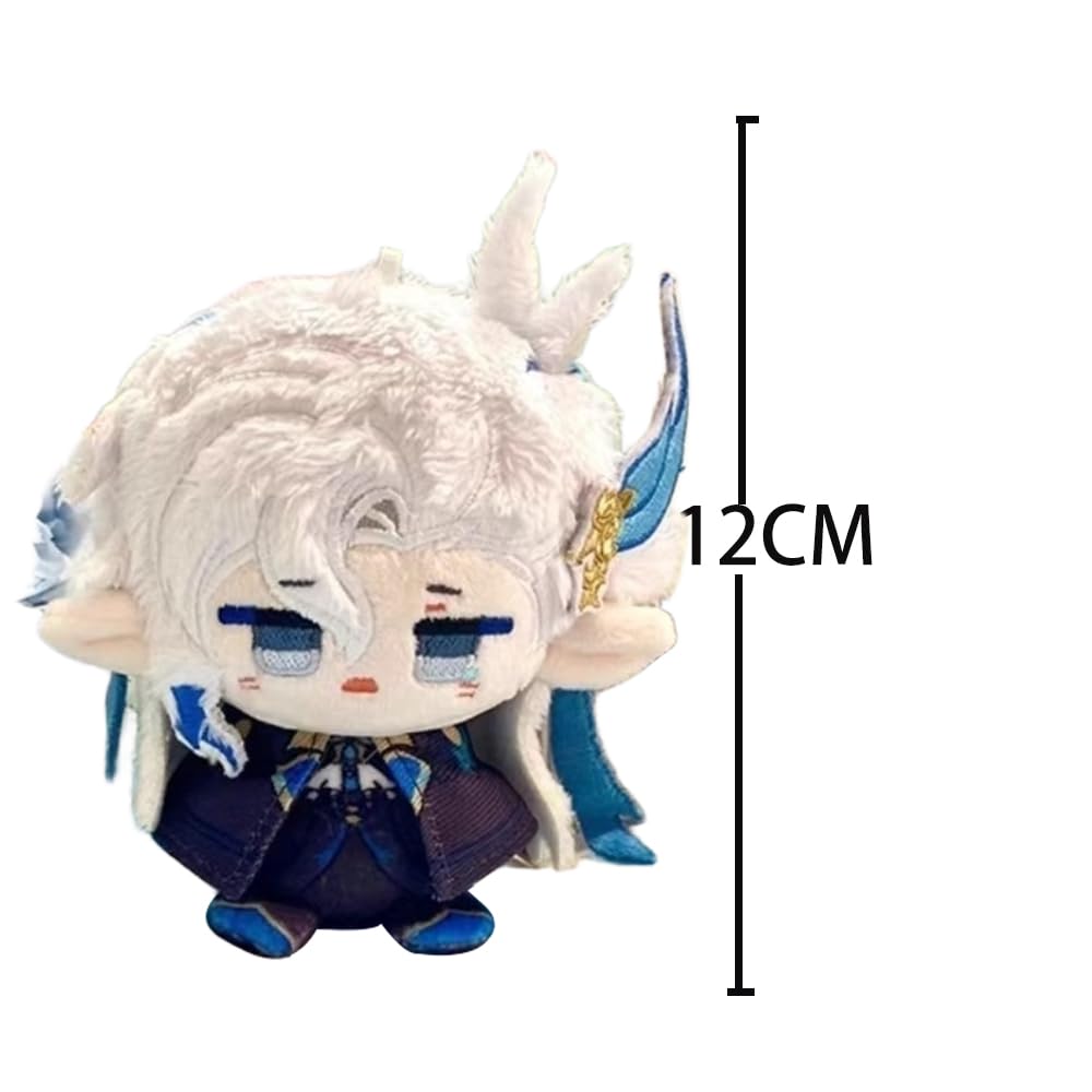 Anjinguang Anime Furina Plush Figure 12cm Lynette/Citlali/Yae Miko/Hu Tao Soft Stuffed Mini Hug Pillow Wallet Pendant Schoolbag Accessories - Image 2