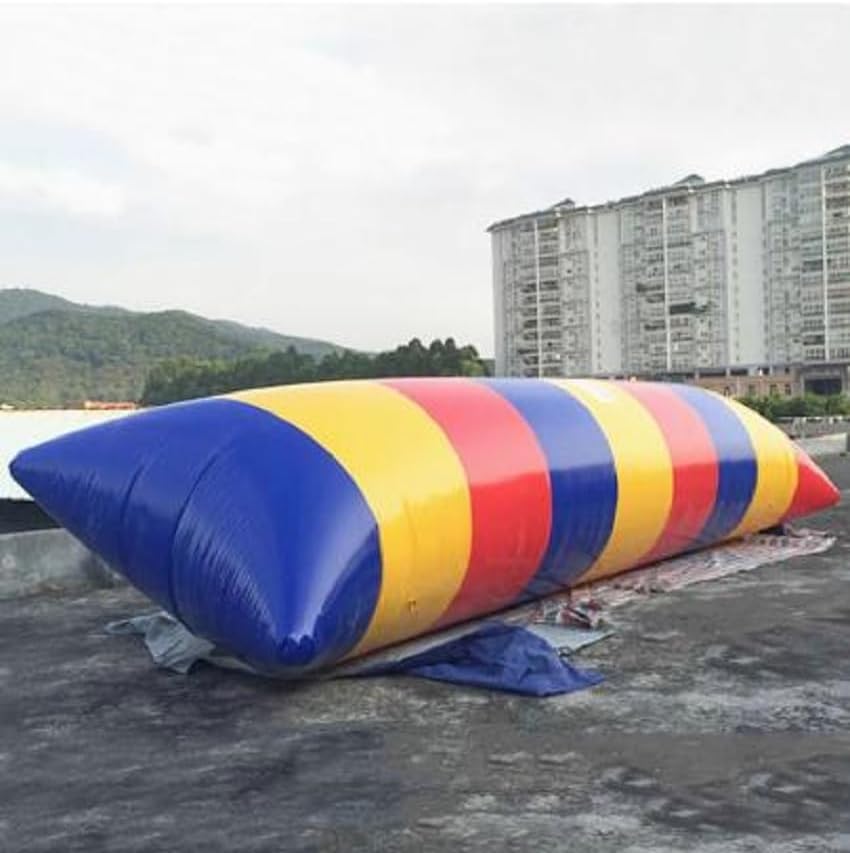 6m x 2m Outdoor Inflatable Water Catapult Jumping Pillow Trampoline Jump Air Bag