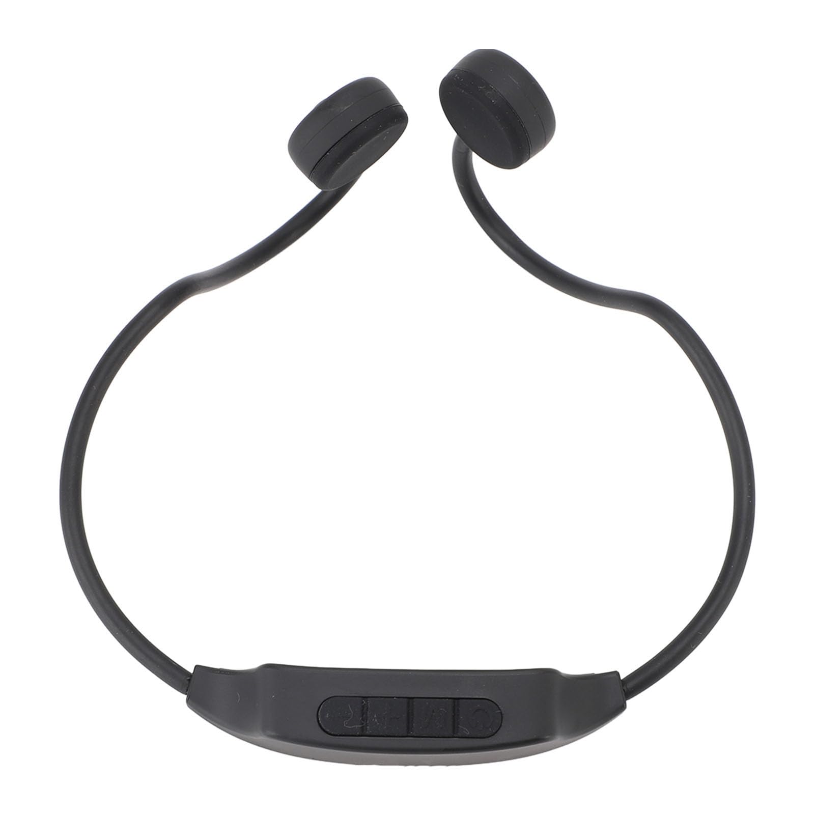 Cuffie a conduzione ossea, impermeabili, Bluetooth 5.3, lettore MP3, per nuoto, immersioni, attività all'aperto (nero)
