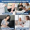 Set of 3 Mediterranean Diet Chart Food List 2025, Mediterranean Meal Planner & 28 Recipes, Foods Guide - Avoid, Serving Size, Net Carbs Calories, For Type 2 Diabetes, Weight Loss, Heart Disease Risk