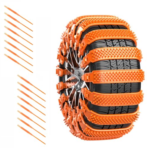Snow Tire Chains for Toyota Sienna 2010-2025 Minivan 8-Seater, Reusable ...