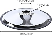 Vista 2 de Base hidráulica de la silla del peluquero de 23 pulgadas de la bomba de la silla del salón