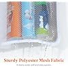 Lifewit Cruise Essentials Shower Caddy Must-Have, 7 Pockets Hanging Bathroom Organizer with Quick-Dry Mesh, Portable Shower Bag to Storage Soap, Shampoo, for RVing, Travel, Camping, White, 1 Pack