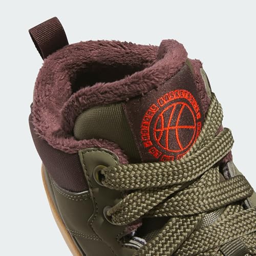 adidas Unisex-Erwachsene Rapid Court Mid Winter Schuhe, Grün, 45 1/3 EU – Ansicht 8