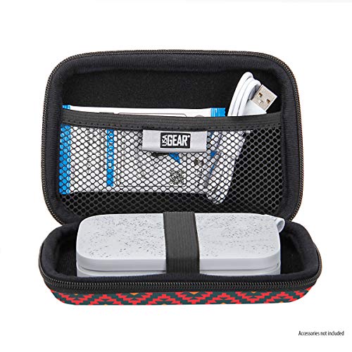 Usa Gear Hard Shell Portable Printer Case With Scratch-Resistant Interior, Security Strap, And Wrist Strap - Compatible With Hp Sprocket, Fujifilm Instax Mini 11, Canon Ivy, Kodak & More - Southwest #TOP2