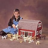 Rustic American Barn Dollhouse Kit by Ruff 'n Rustic