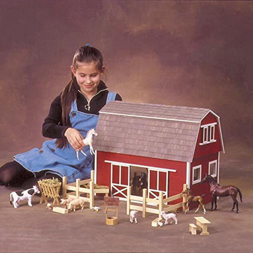 Rustic American Barn Dollhouse Kit by Ruff 'n Rustic