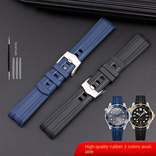 Correa de silicona Omega Seamaster 300 ideal para aventuras marítimas y uso diario casual 4