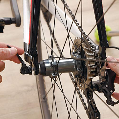 Cyclingdeal - Front 100Mm Rear 130Mm - Road Bike Bicycle Quick Release Skewers - Axles Set Replacement - Qr Lever Set - For Bike Wheel Hub #TOP3