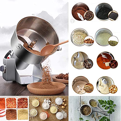 Rrh 3000G Stainless Steel Grain Grinder Mill Powder Machine Swing Type Commercial Electric Grain Mill Grinder For Herb Food Grade #TOP1