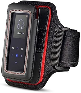 Black Neoprene Microfiber Workout Sports Armband Case Gym Carrying Pouch for iPod Nano 1st Gen - iPod Nano 2nd Gen - iPod Nano 5th Gen- iPod Nano 4th Gen