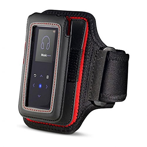 Black Neoprene Microfiber Workout Sports Armband Case Gym Carrying Pouch for iPod Nano 1st Gen - iPod Nano 2nd Gen - iPod Nano 5th Gen- iPod Nano 4th Gen by DNRPrime - Used condition - US$12.26
